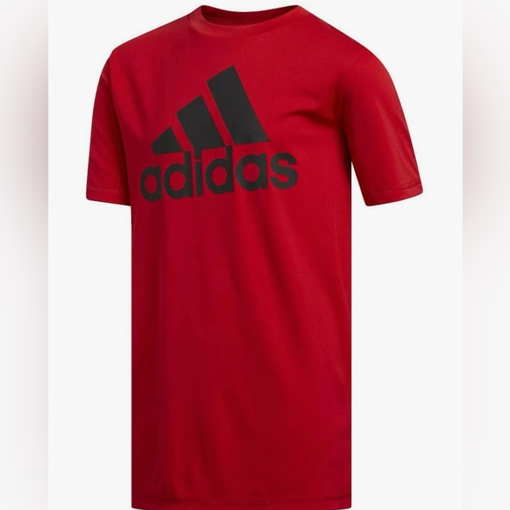 Adidas Boys Aeroready Performance Logo T-Shirt